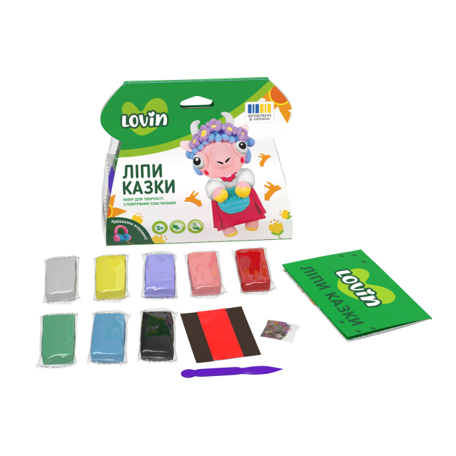 Наборы для лепки - Набор для лепки Lovin ЛепиСказки с воздушным пластилином (7000231)#5