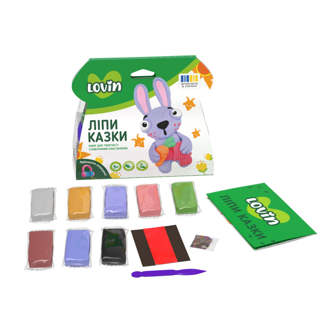 Наборы для лепки - Набор для лепки Lovin ЛепиСказки с воздушным пластилином (7000231)#6