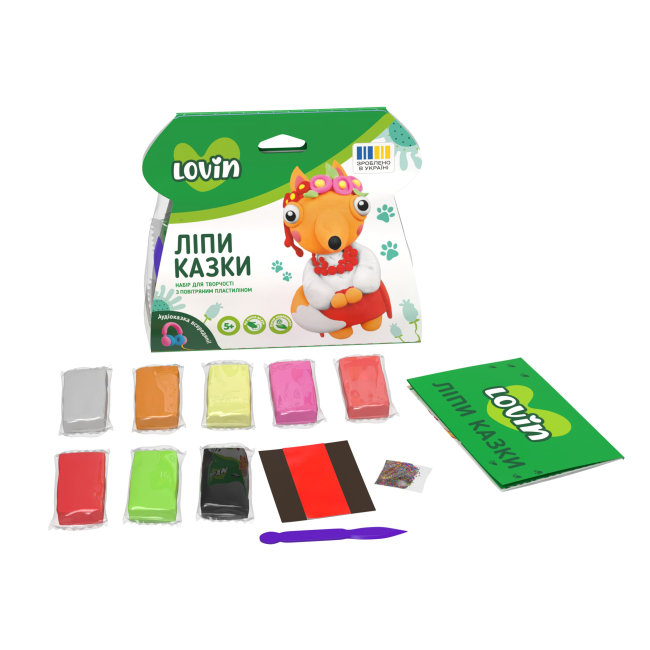 Наборы для лепки - Набор для лепки Lovin ЛепиСказки с воздушным пластилином (7000231)#7