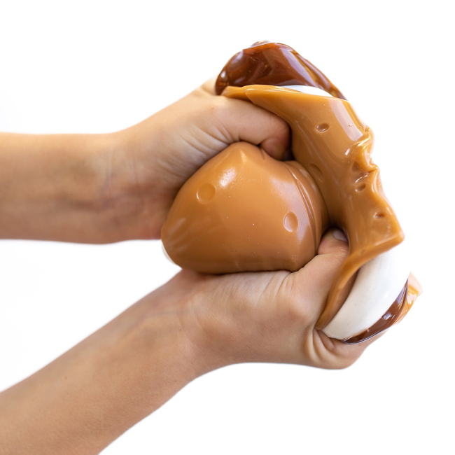 Антистресс игрушки - Игрушка-антистресс Mushmeez Сквиши Taбa маршмелоу с шоколадом (MU04748/4)#3