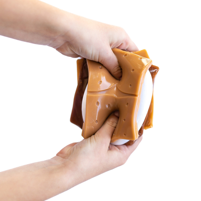 Антистресс игрушки - Игрушка-антистресс Mushmeez Сквиши Taбa маршмелоу с шоколадом (MU04748/4)#5