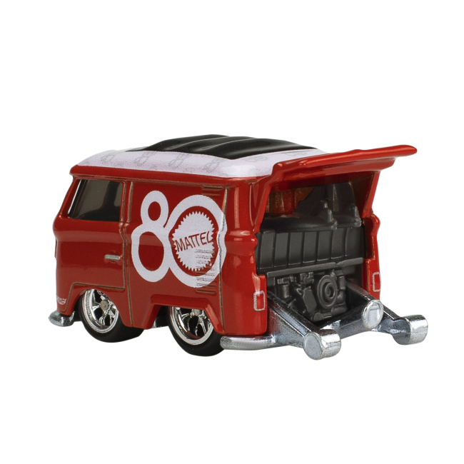 Транспорт и спецтехника - Автомодель Hot Wheels Pop culture Volkswagen Kool Kombi Mattel 80th (JBL68)#4