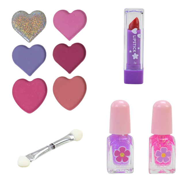 Косметика - Набор косметики Країна Іграшок Чемоданчик фиолетовый (UKR2408)#2