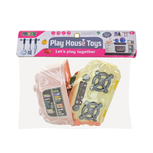 Детские кухни и бытовая техника - Игровой набор Країна Іграшок Кухня оранжевая (A6619-94/1)#2