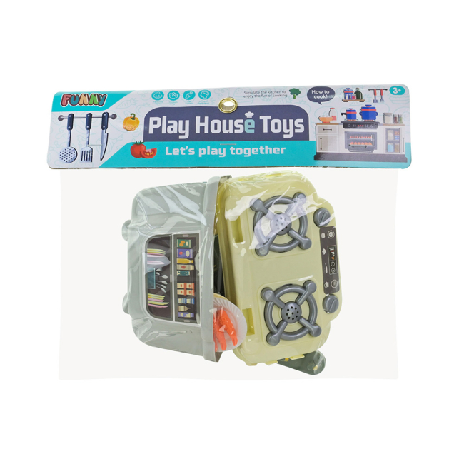 Детские кухни и бытовая техника - Игровой набор Країна Іграшок Кухня оливковая (A6619-94/2)#2