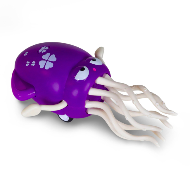 Фигурки животных - Интерактивная игрушка Tiki Wiki Кальмарини денсерини пурпурный (158-21-UA-P)#6