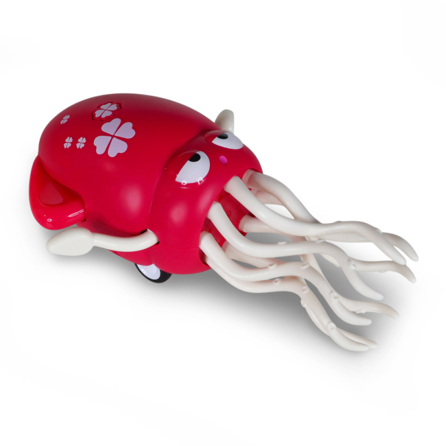Фигурки животных - Интерактивная игрушка Tiki Wiki Кальмарини денсерини рубиновый (158-21-UA-R)#6