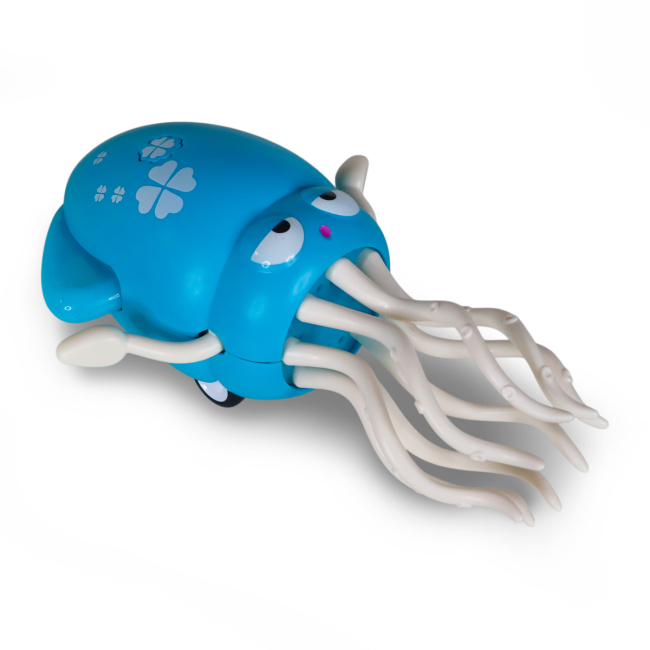 Фигурки животных - Интерактивная игрушка Tiki Wiki Кальмарини денсерини бирюзовый (158-21-UA-T)#6