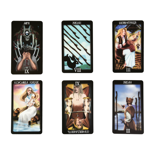 Настольные игры - Гадальные карты Strateg Таро украинского мифа (30617)#3