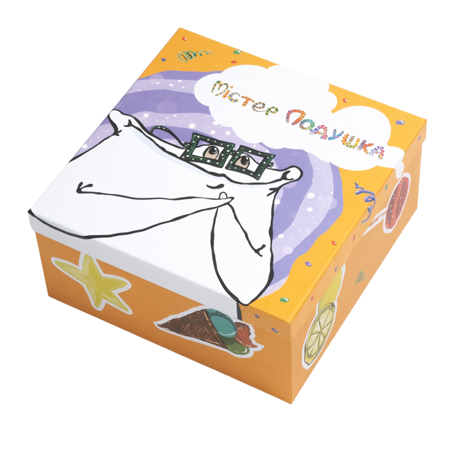 Раскраски и активитибуки (2-6 лет) - Подарунковий бокс «Містер Подушка та зірки» (4820296570034)#2