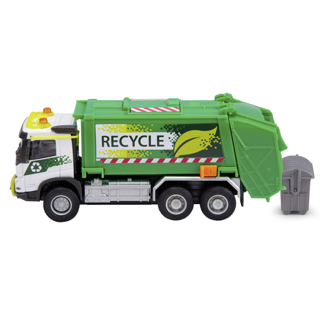 Транспорт и спецтехника - Автомодель Majorette Вольво Мусоровоз с баком (8503743001)#2