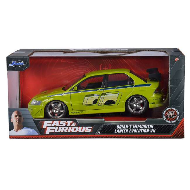Автомоделі - ​Автомодель Jada Форсаж Міцубісі Лансер Еволюшн 7 (9399788314R00)#2