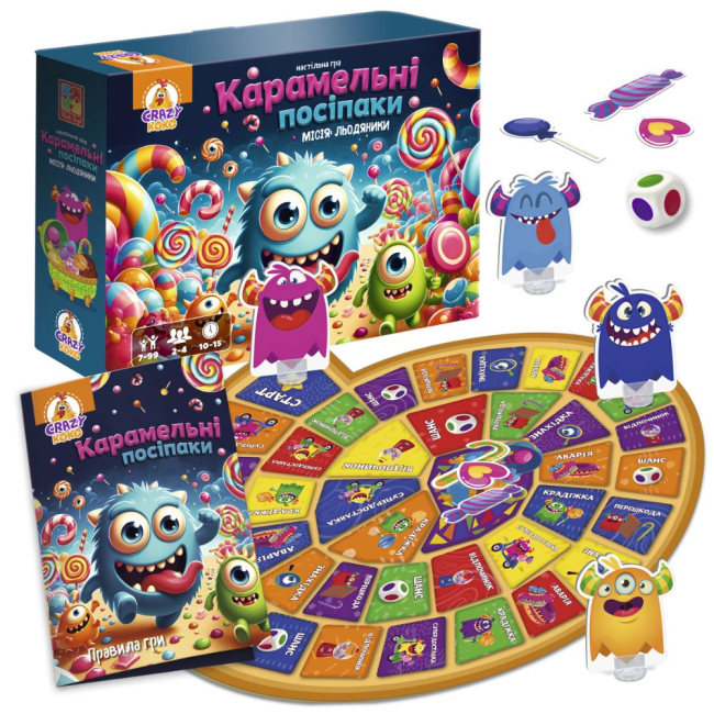 Настільні ігри - Настільна гра Vladi Toys Карамельні посіпаки (VT8055-45)#2