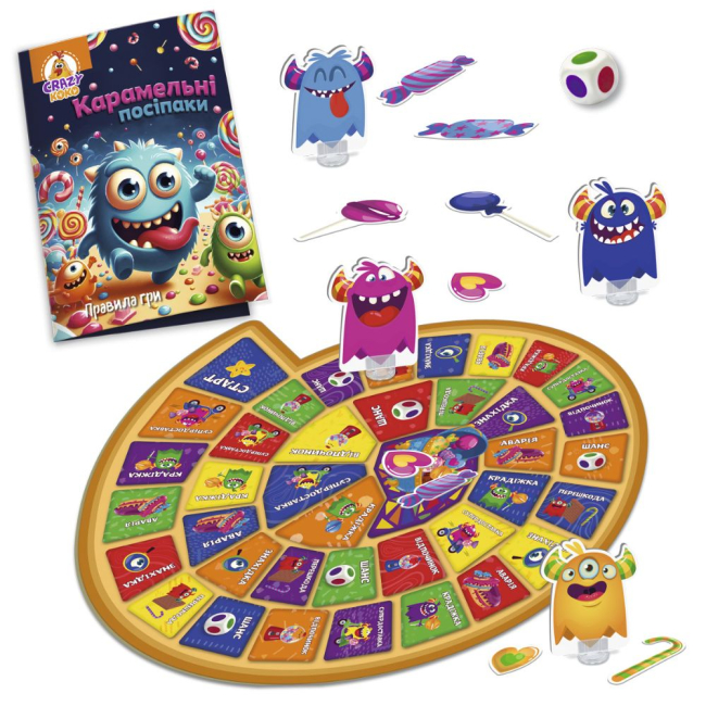 Настільні ігри - Настільна гра Vladi Toys Карамельні посіпаки (VT8055-45)#3
