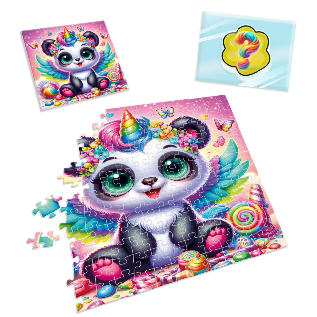 Пазлы - Пазлы Vladi Toys Панда-единорожка 180 деталей (VT8030-09)#2