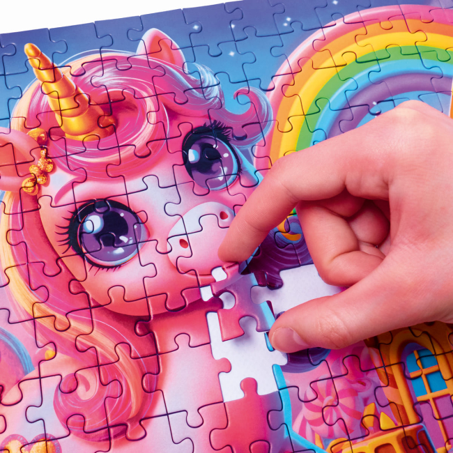 Пазлы - Пазлы De.tail Розовый единорог 260 деталей (DT200-10)#4