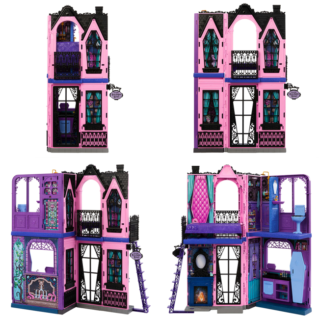 Мебель и домики - Игровой набор Monster High БУ-тик Отель Логово для жутко стильных (JBF16)#2