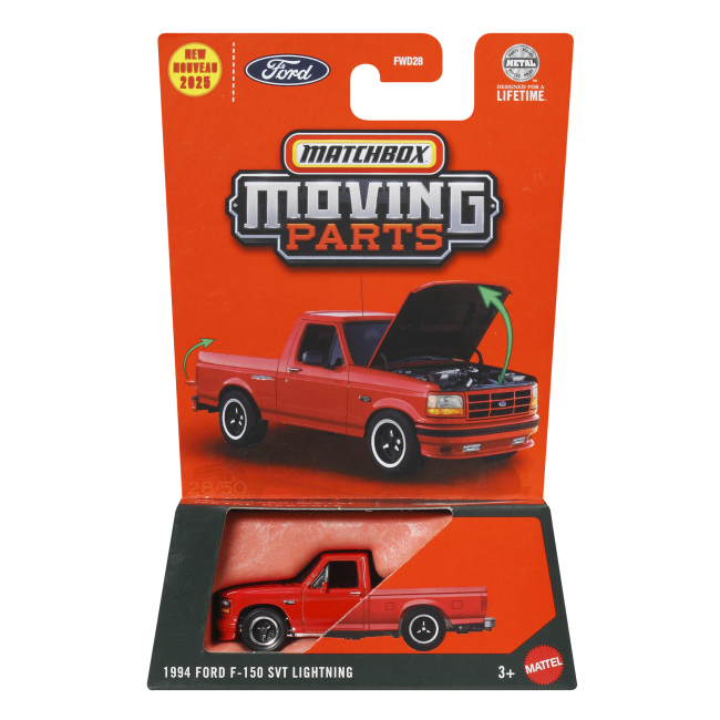 Автомодели - Автомодель Matchbox Moving parts 1994 Ford F-150 SVT Lightning (FWD28/JBW69)#5
