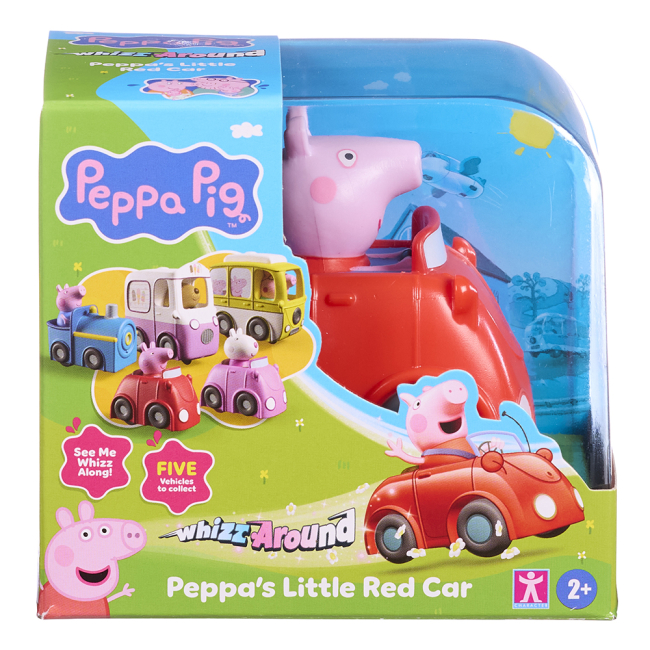 Фигурки персонажей - ​Игровой набор Peppa Pig Маленькая машинка Пеппы красная (124601)#2