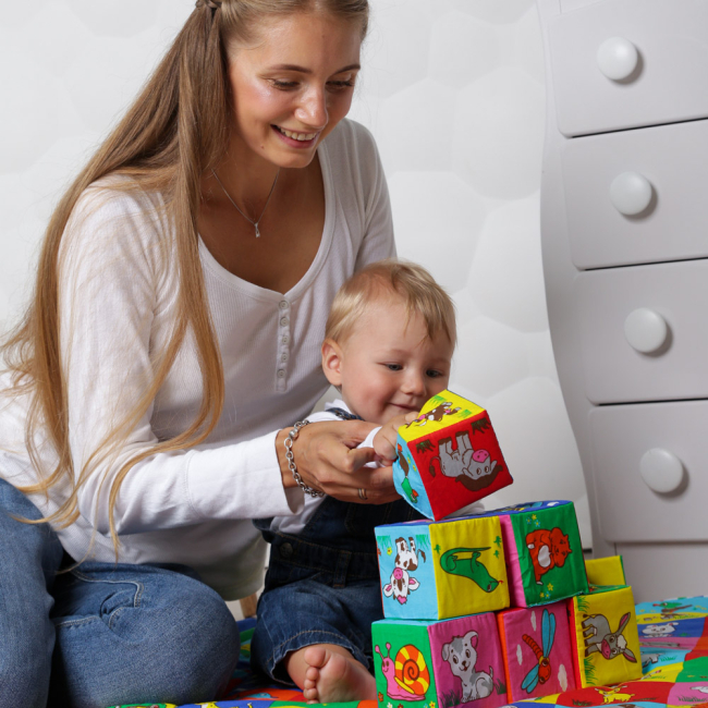 Розвивальні іграшки - ​Ігровий набір Macik Кубики (МС 090601-16)#4