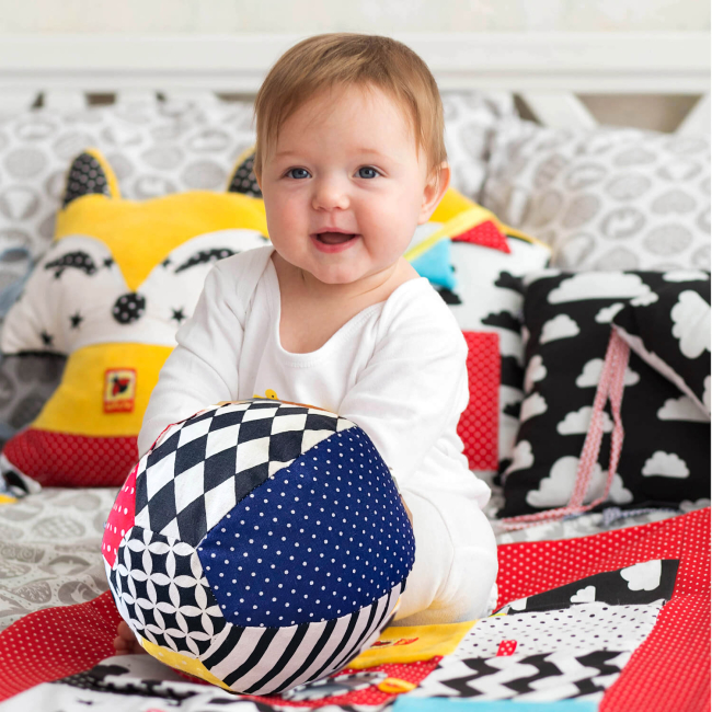 Брязкальця, прорізувачі - Брязкальце Macik М'ячик (МС 080501-01)#4