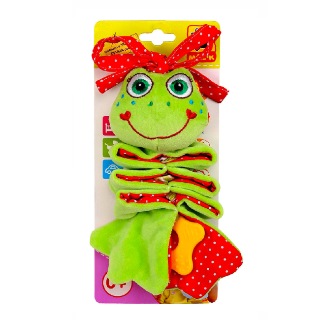 Підвіски, мобілі - Підвіска Macik Жабка з прорізувачем (МС 110305-02)#2