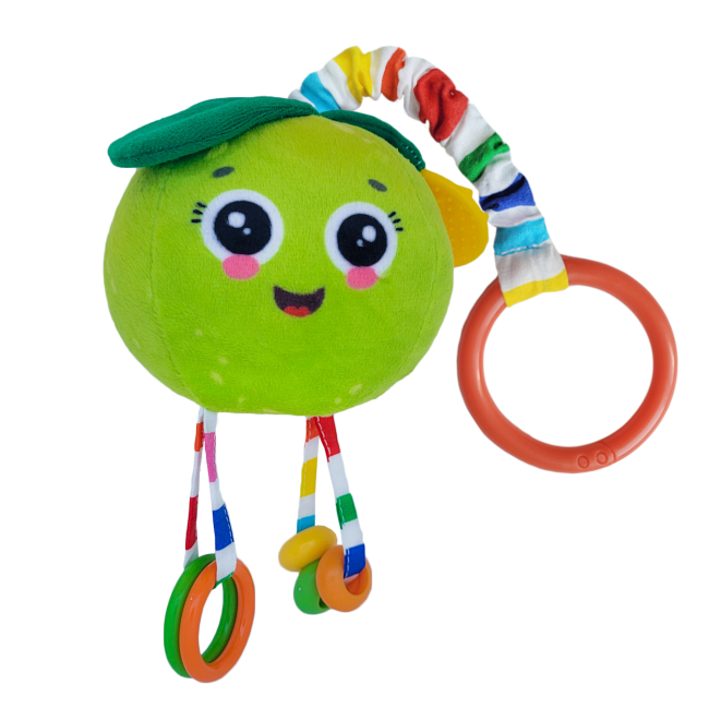 Підвіски, мобілі - Підвіска Macik Яблуко з прорізувачем (МС 110604-19)#2