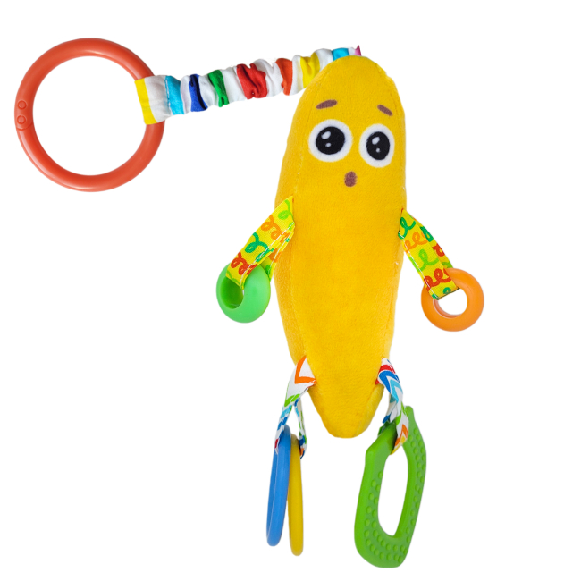 Підвіски, мобілі - Підвіска Macik Банан з прорізувачем (МС 110604-17)#2