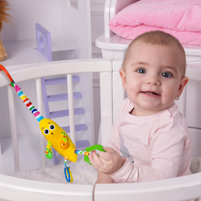 Підвіски, мобілі - Підвіска Macik Банан з прорізувачем (МС 110604-17)#3