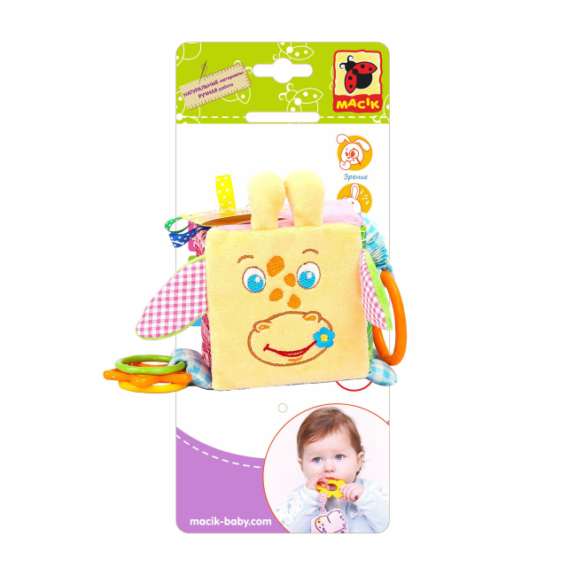 Підвіски, мобілі - Підвіска Macik Жирафа-кубик (МС 110202-04)#2