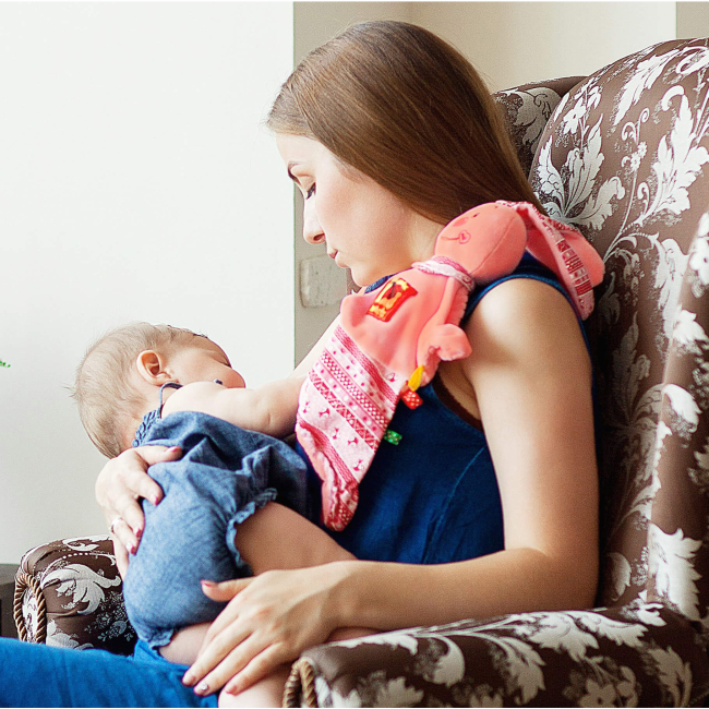 Развивающие игрушки - Мягкая игрушка Macik Зайка обнимашка (МС 150401-02)#2