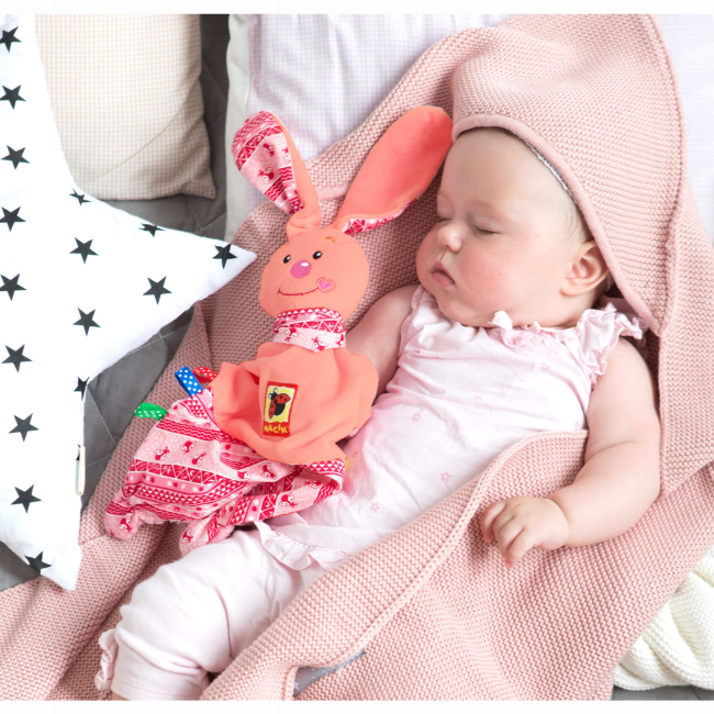 Развивающие игрушки - Мягкая игрушка Macik Зайка обнимашка (МС 150401-02)#3