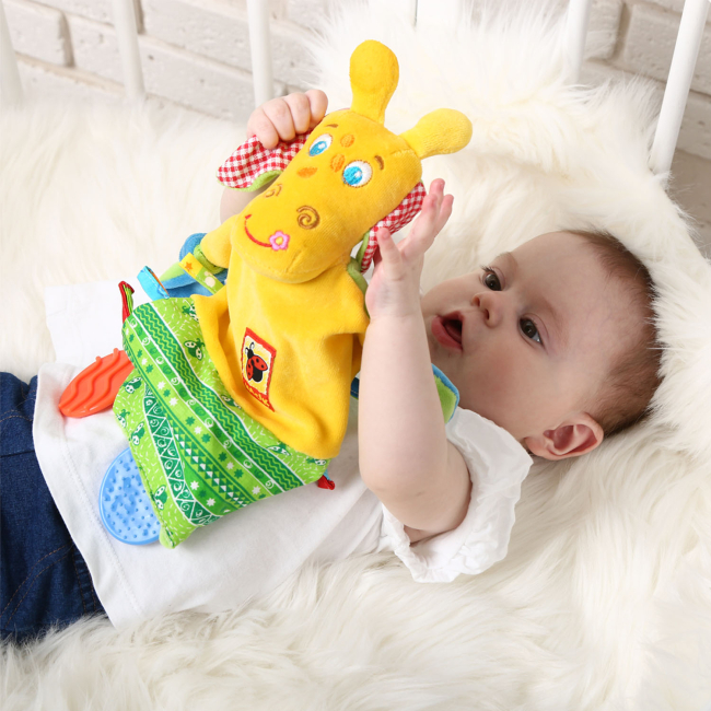 Брязкальця, прорізувачі - Прорізувач Macik Жирафа (МС 160201-01)#4