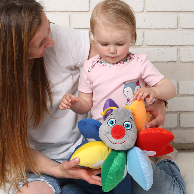 Розвивальні іграшки - М'яка іграшка Macik Гусениця (МС 040701-01)#4