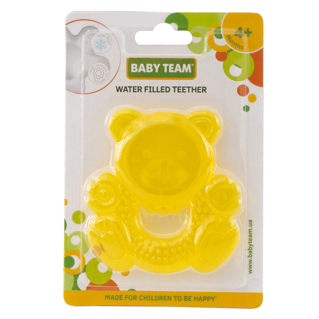 Погремушки, прорезыватели - Прорезыватель Baby Team Мишка желтый (4004/2)#2