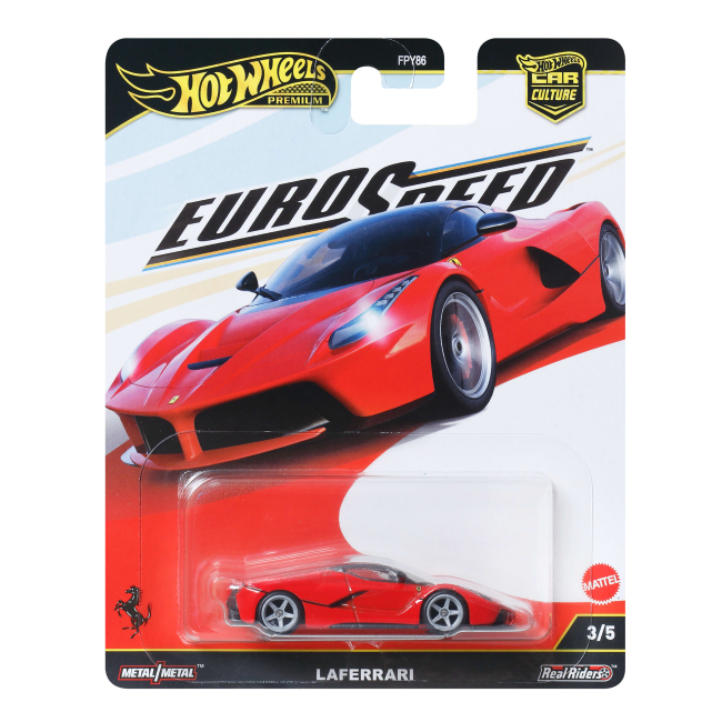 Автомоделі - Автомодель Hot Wheels Car culture LA Ferrari (JBK55)#5