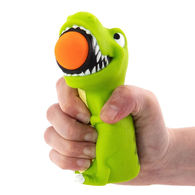 Антистрес іграшки - Іграшка-антистрес HogWild Стріляюче звірятко Динозаврик T-Rex (HW54366)#3