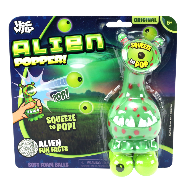 Антистрес іграшки - Іграшка-антистрес HogWild Стріляюче звірятко Монстрик-прибулець (HW54705)#2