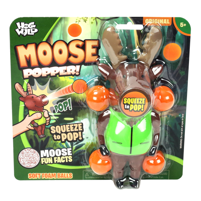 Антистрес іграшки - Іграшка-антистрес HogWild Стріляюче звірятко Лось (HW54350)#2