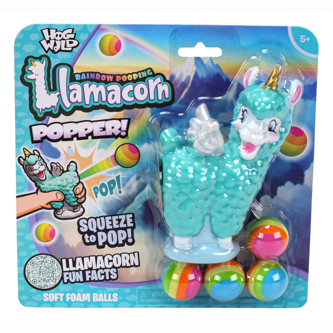 Антистрес іграшки - Іграшка-антистрес HogWild Стріляюче звірятко Лама (HW54314)#2