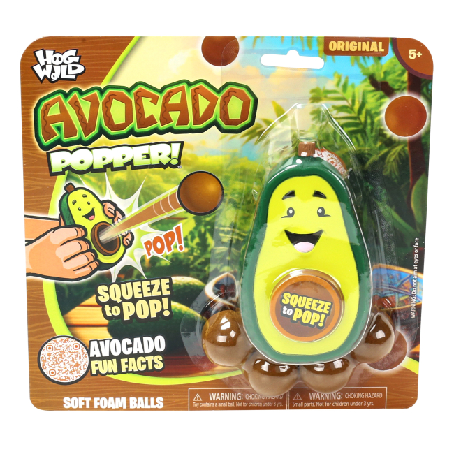 Антистрес іграшки - Іграшка-антистрес HogWild Стріляюча фігурка Авокадо (HW54775)#2