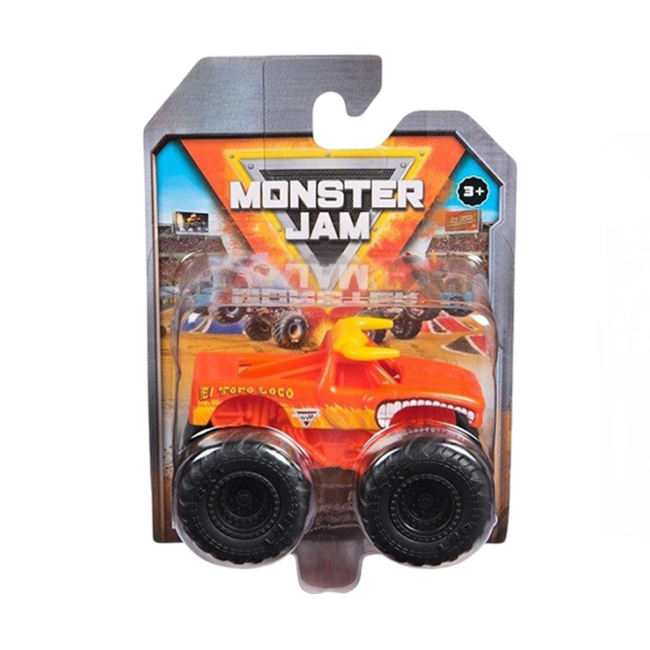 Транспорт и спецтехника - ​Автомодель Monster Jam оранжевая с черными колесами (6073653/4)#2