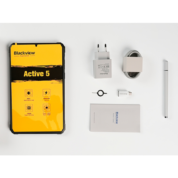 Планшети - Планшет Blackview Active 5 LTE 8.68'' 8/128GB Rugged Tab MIL-STD-810H NFC Orange (BVACTIVE5_OR)#8