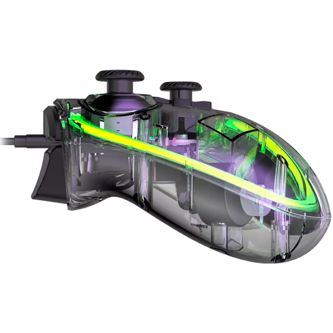 Геймпади - ​​Бездротовий геймпад Canyon Brighter GPW-02 Wireless RGB 5in1 iOS/Nintendo Crystal (CND-GPW02)#4