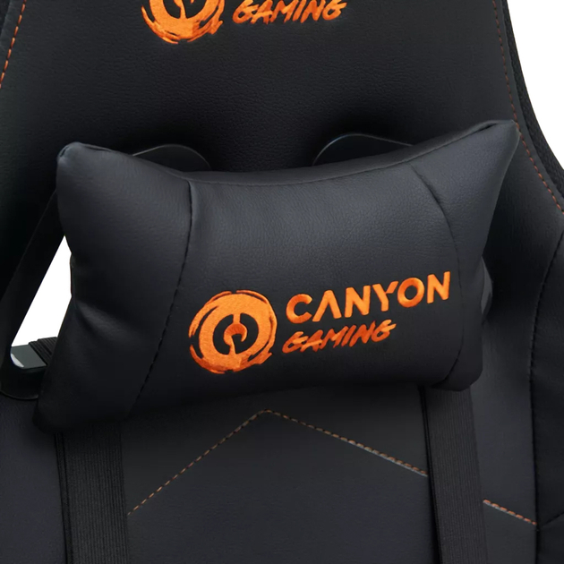 Мебель для геймеров - Кресло геймерское Canyon Irida RGBCH03 RGB Black (CNS-RGBCH03)#8