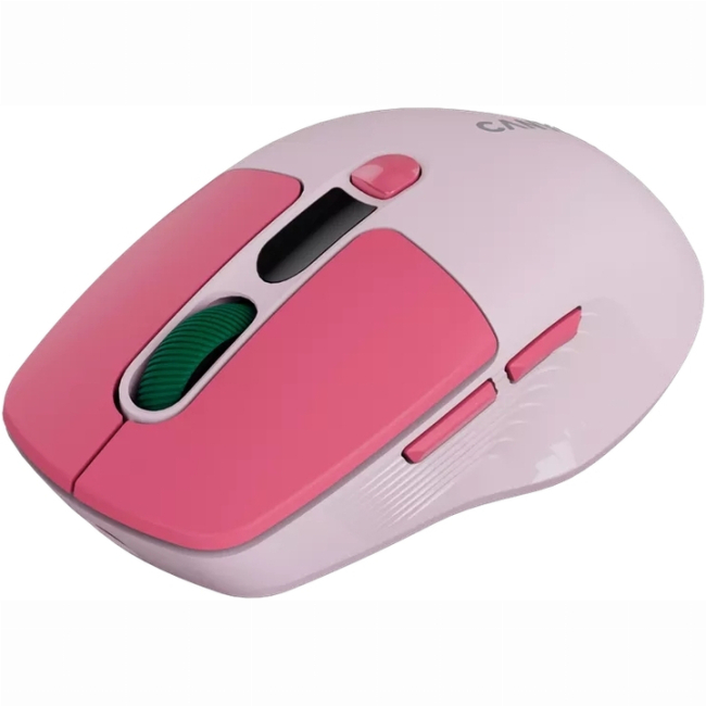 Клавіатура і миші - ​Мишка Canyon MW-26 LCD Silent Wireless/Bluetooth Pink (CNS-CMSW26P)#2
