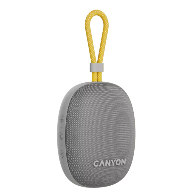 Колонки - Портативная колонка Canyon OnMove 12 5W Grey (CNE-CBTSP12GY)#2
