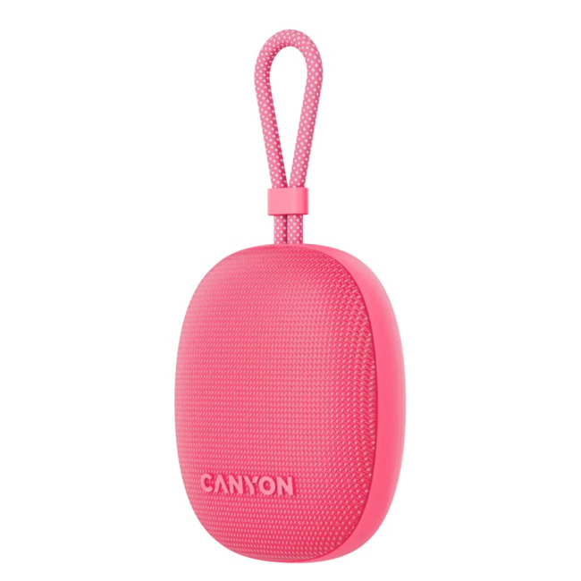 Колонки - Портативная колонка Canyon OnMove 12 5W Pink (CNE-CBTSP12PK)#3