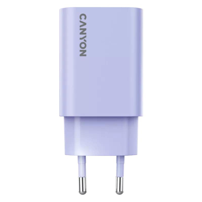 Павербанки - Сетевое зарядное устройство Canyon OnCharge 30CL 1xPD Type-C 30W Purple (CNE-CHA30CLPU)#2
