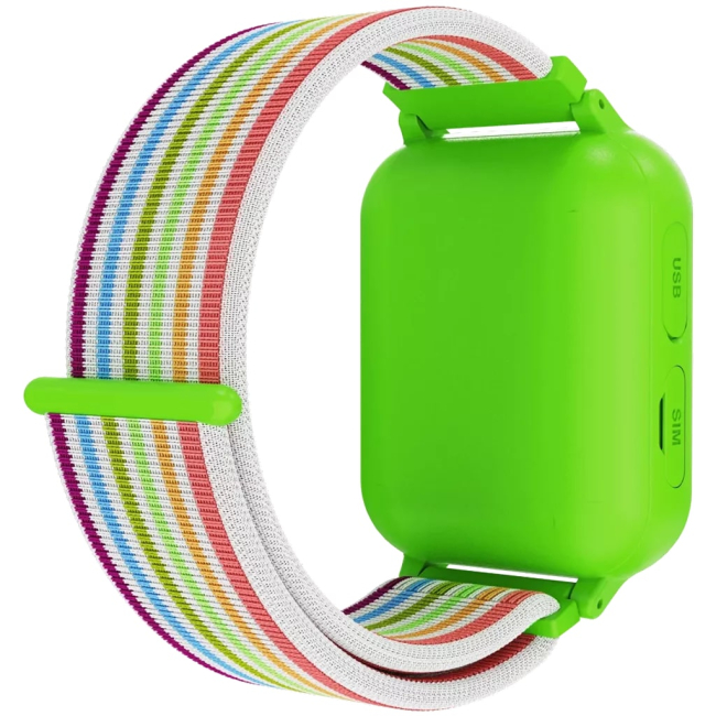 Смарт-часы и фитнес браслеты - Смарт-часы Canyon Alfie KW-37 MP3 Study&Game Green (CNE-KW37GB)#5